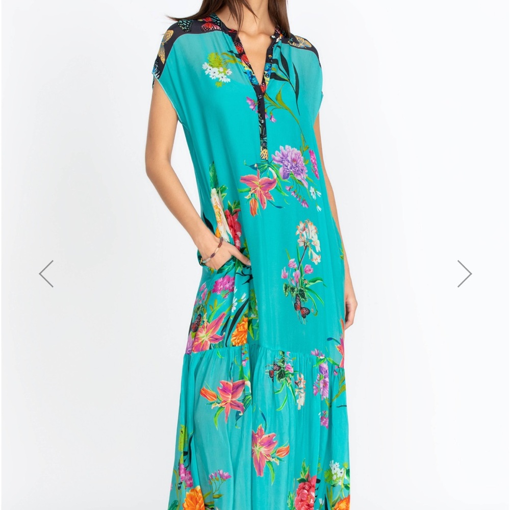 Johnny Was Panya Alba Maxi Dress NWT